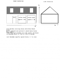 Proposed Front and side Elevation Proposed Front and side Elevation